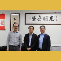 東京大學Shinji Yamashita教授及Sze Yun Set教授來訪。
